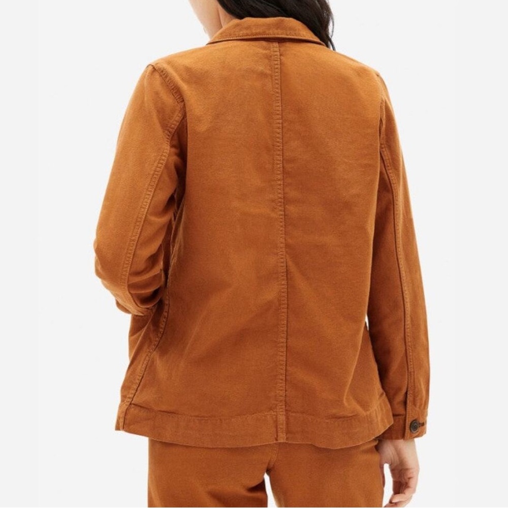 Everlane Women’s Chore Chore Cotton Canvas Jacket - S- Copper - Picture 3 of 5
